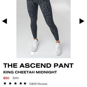 Balance Athletica/Vitality King Cheetah Midnight Ascend Pant